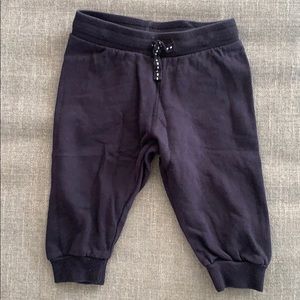 Baby boys H&M navy blue sweat pants Size 6-9m